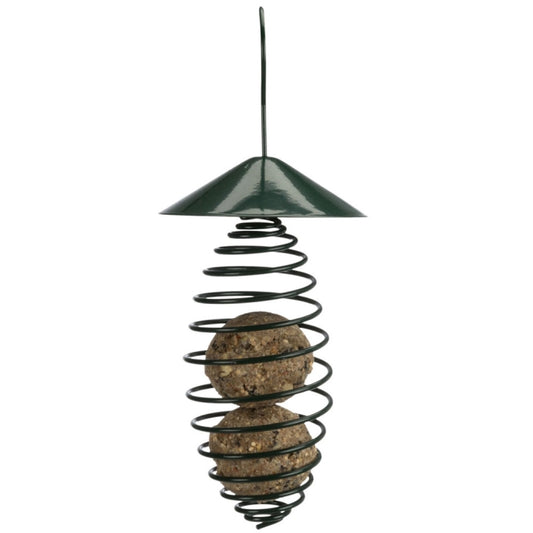 Trixie Suet Ball Holder Spiral with Roof