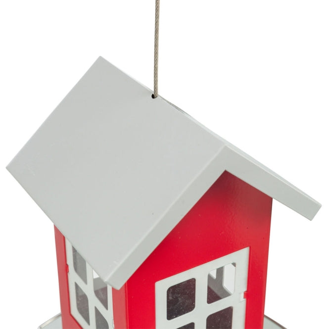 Trixie Bird Feeder - red