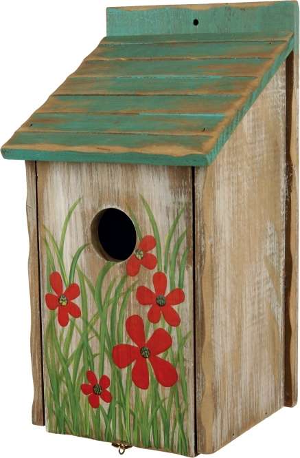 Trixie nesting box in flower motif