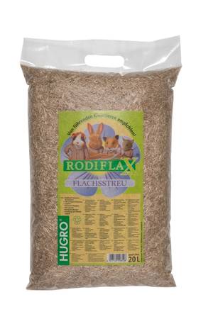 Hugro Rodiflax Flax/Linen Litter 20l