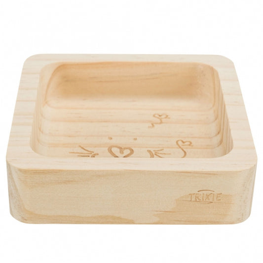 Trixie wooden bowl for small animals