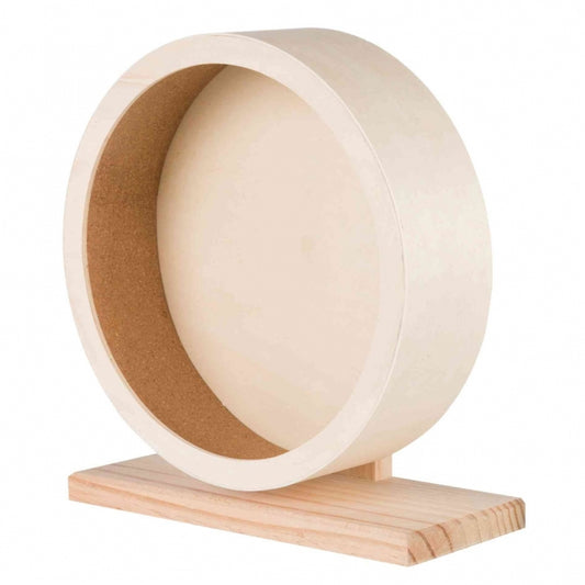 Trixie wooden exercise wheel with cork