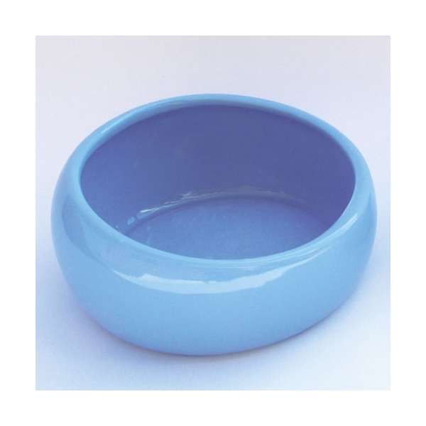 LIVING WORLD Ergonomic rodent bowl large blue