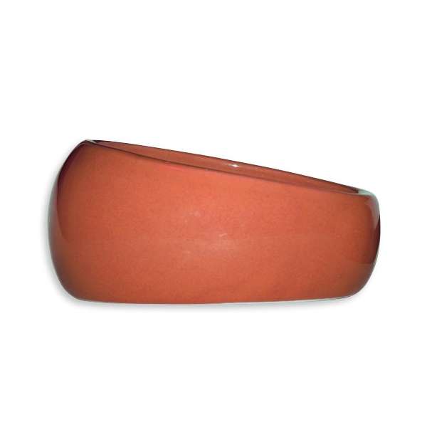LIVING WORLD Ergonomic rodent bowl large terracotta