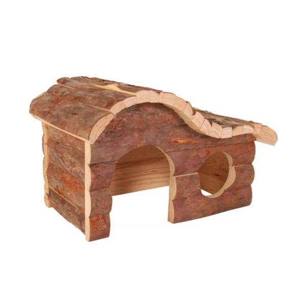 Trixie guinea pig log house Hanna