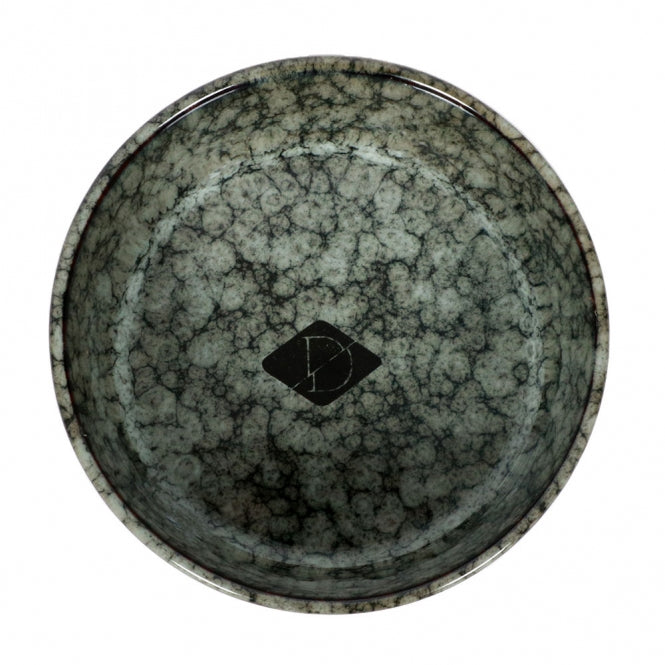 D&D Trendy Bowl Jasper black dots