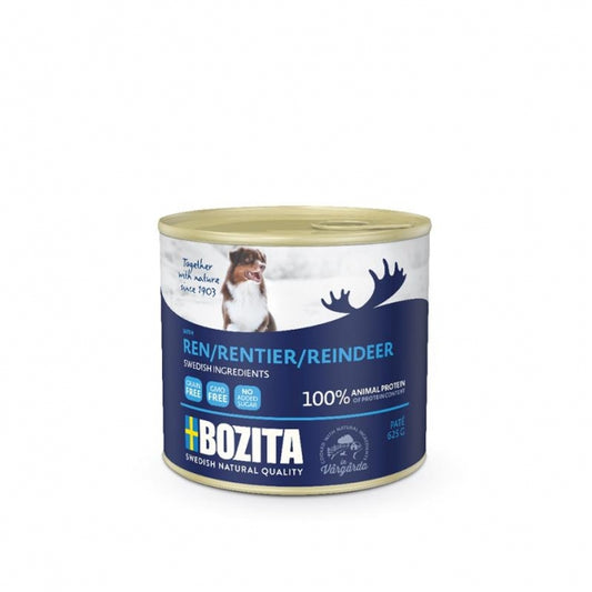 Bozita Dog Can Pate Reindeer 625g