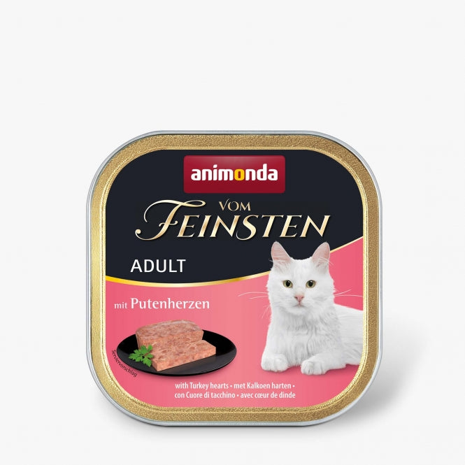 Animonda vom Feinsten Adult with Turkey Hearts 100g
