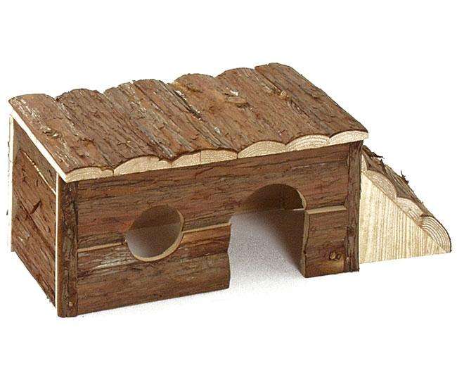 Karlie natural wooden house with ladder