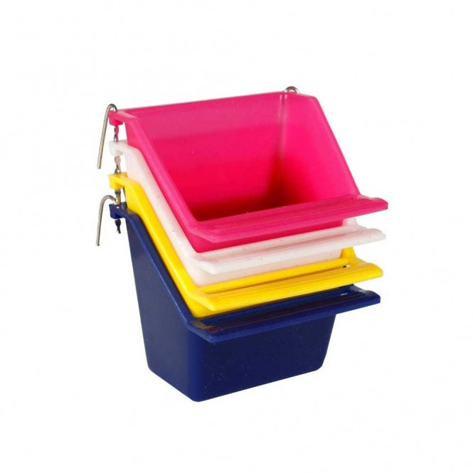 Karlie Plastic Bird Bowl - Square