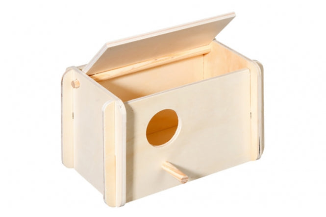 Karlie nesting box made of natural wood