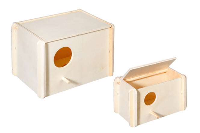 Karlie nesting box made of natural wood