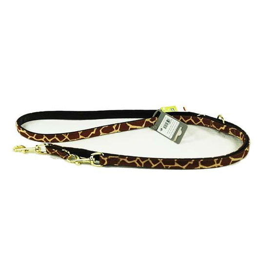 Hunter adjustable leash Modern Art Safari Giraffe - M - L: 18 mm / 200 cm