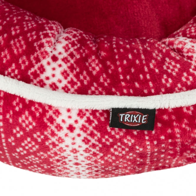 Trixie Xmas Bed Lumi - red