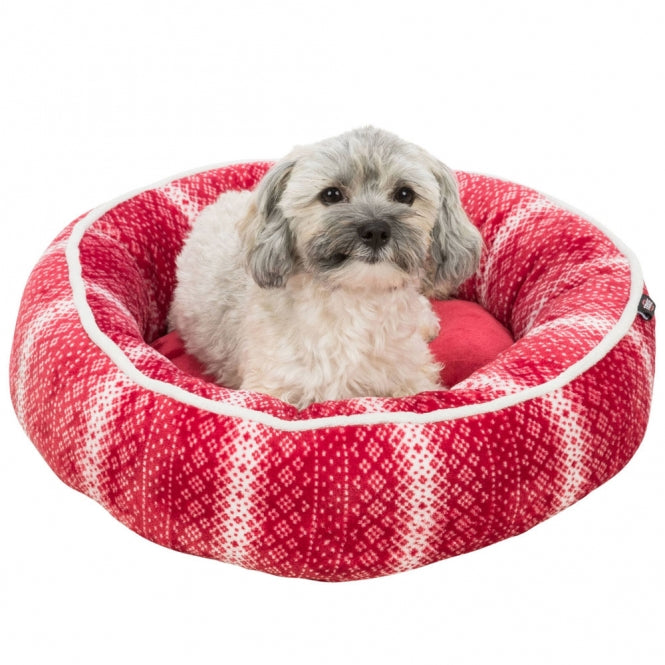 Trixie Xmas Bed Lumi - red