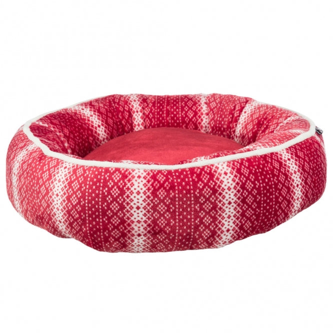 Trixie Xmas Bed Lumi - red