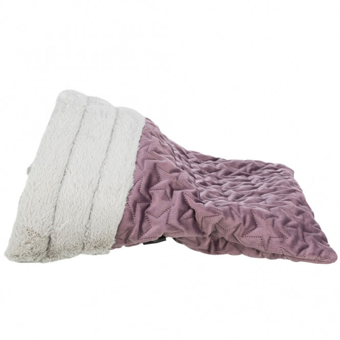 Trixie Cuddly Bag Estelle - berry/grey