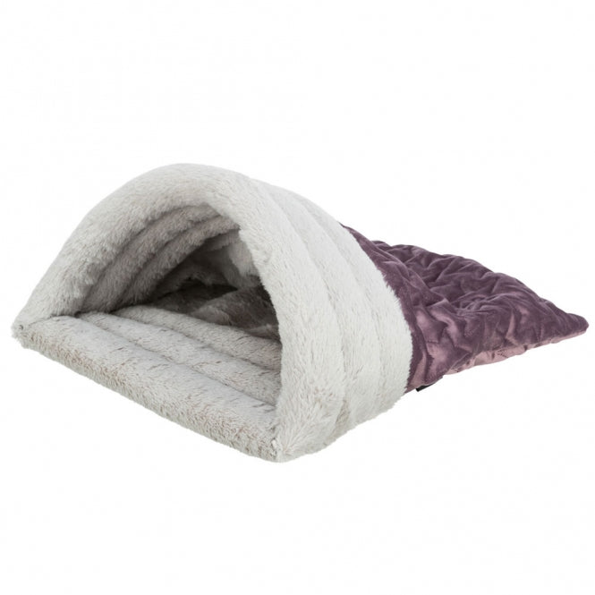 Trixie Cuddly Bag Estelle - berry/grey