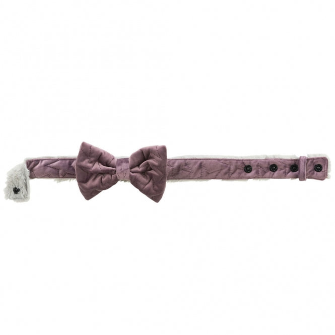 Trixie collar Estelle with bow - lilac