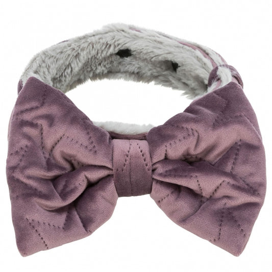 Trixie collar Estelle with bow - lilac