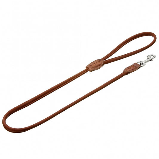 Karlie Buffalo Round Leash -Brown, 100cm, 8mm