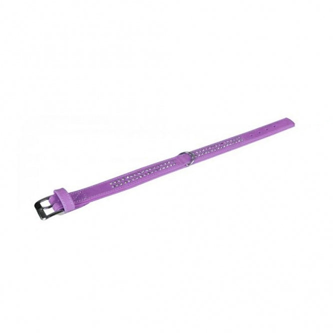 Karlie Buffalo Rhinestone Collar - Violet