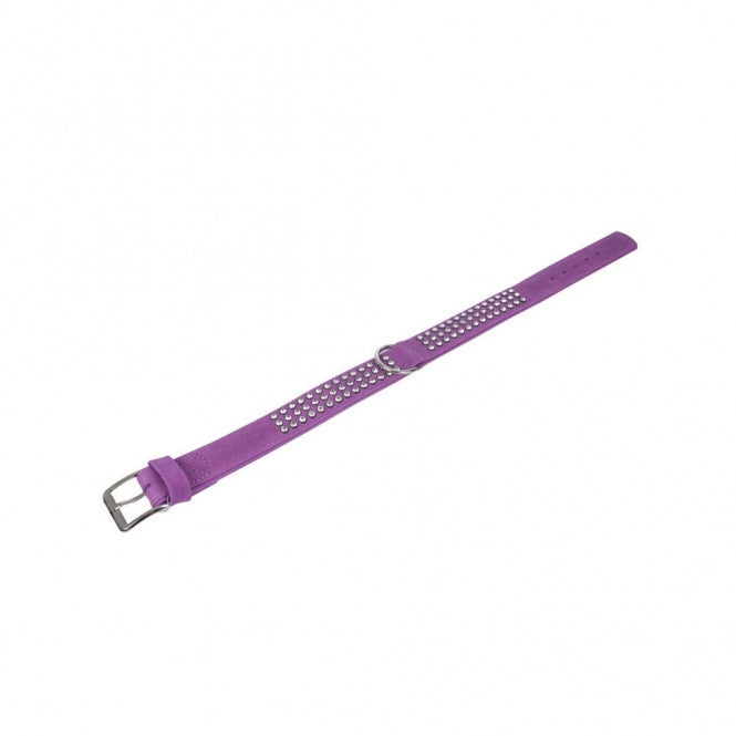 Karlie Buffalo Rhinestone Collar - Violet