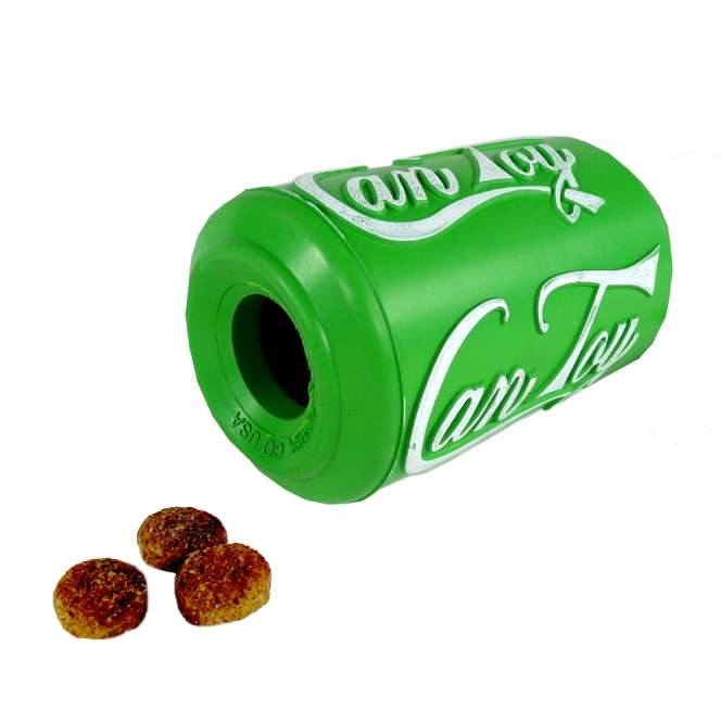 Can Toy Medium made of natural rubber - made in USA
