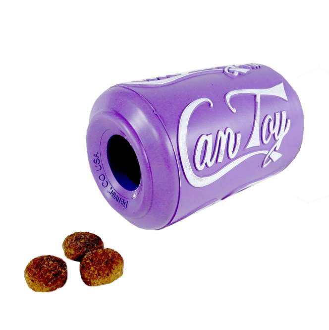 Can Toy Medium made of natural rubber - made in USA