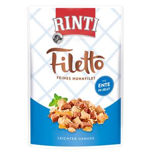Rinti Filetto Jelly Chicken & Duck 100g