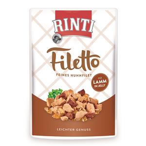 Rinti Filetto Jelly Chicken & Lamb 100g