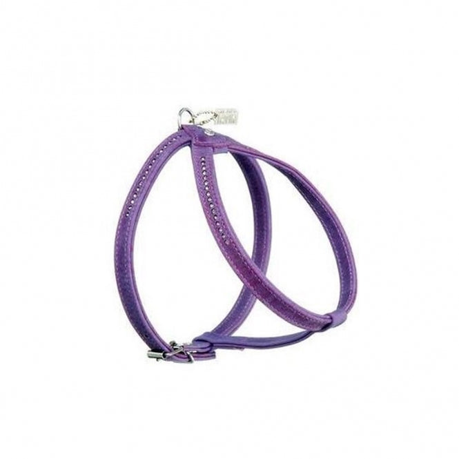 Karlie Buffalo Rhinestone Harness - Violet