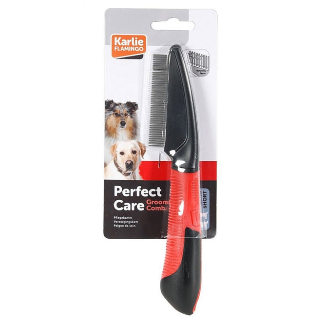 Karlie Flamingo Professional Comb with rotating teeth