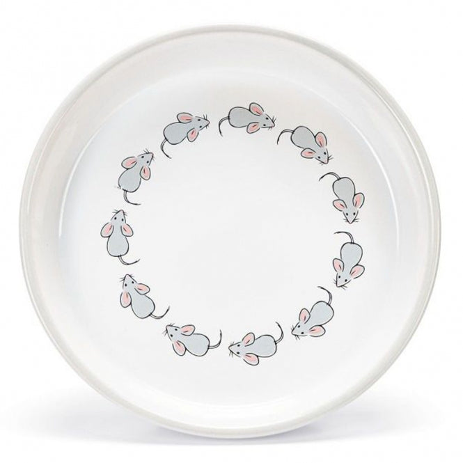 Karlie Flamingo Cat Bowl Mice