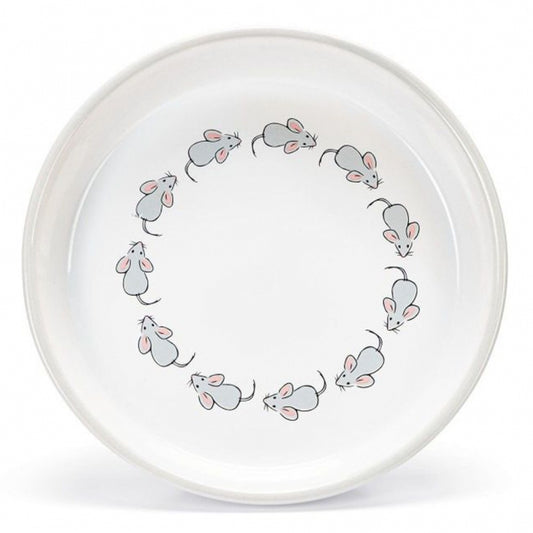 Karlie Flamingo Cat Bowl Mice