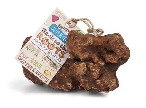 Bunny Back to the ROOTS chewing root