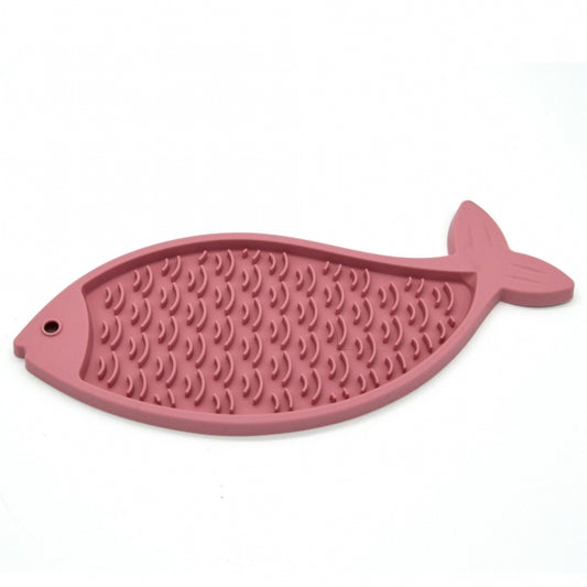 PROCYON Ladi Mat Fish lick plate for cats