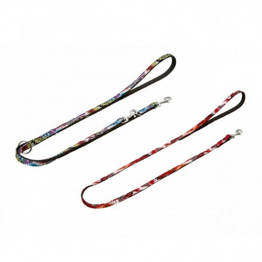 Karlie leash Peacock - red, 110cm / 10mm
