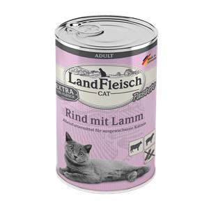 Landfleisch Cat Adult Pate Beef & Lamb