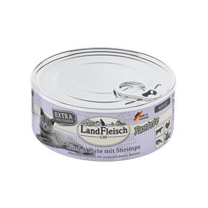 Landfleisch Cat Adult Pate Beef, Turkey & Shrimp