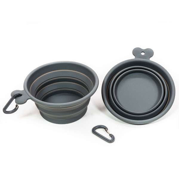 PROCYON silicone bowl including carabiner