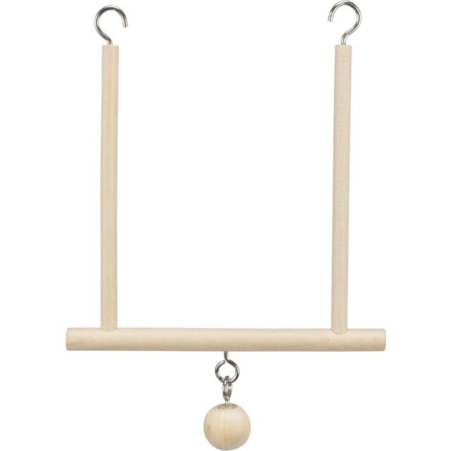 Trixie trapeze swing with bell - 12 x 13 cm