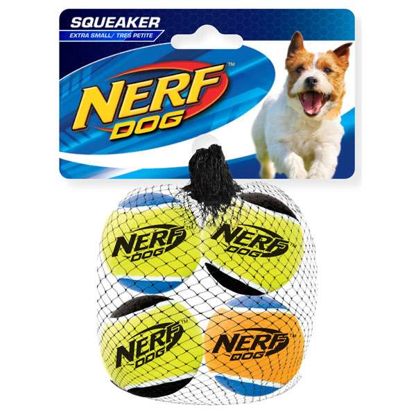 NERF DOG Tennis Ball with Squeaker