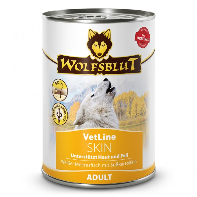 Wolfsblut Tin VetLine Skin & Coat 395g