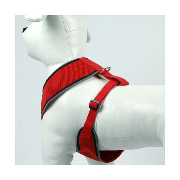 Pet-Star Soft Harness / Mesh Harness - Red