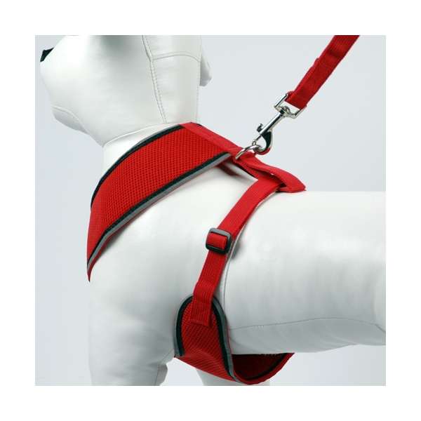 Pet-Star Soft Harness / Mesh Harness - Red