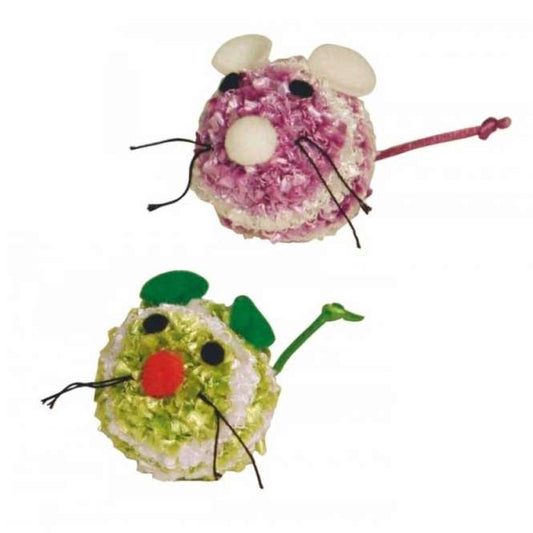 Kerbl Wool Mice - 2 pieces