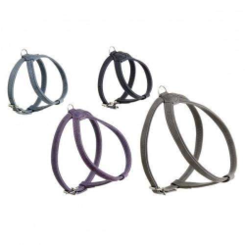 Karlie Buffalo Denim Harness - Lavender