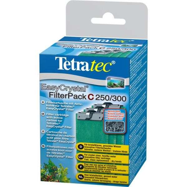 Tetratec EasyCrystalFilterPack C250/300Acarbon, 3pcs.