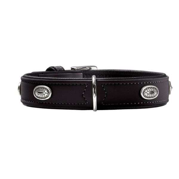 Hunter collar Softie Stone 45 nickel, 32-39 cm